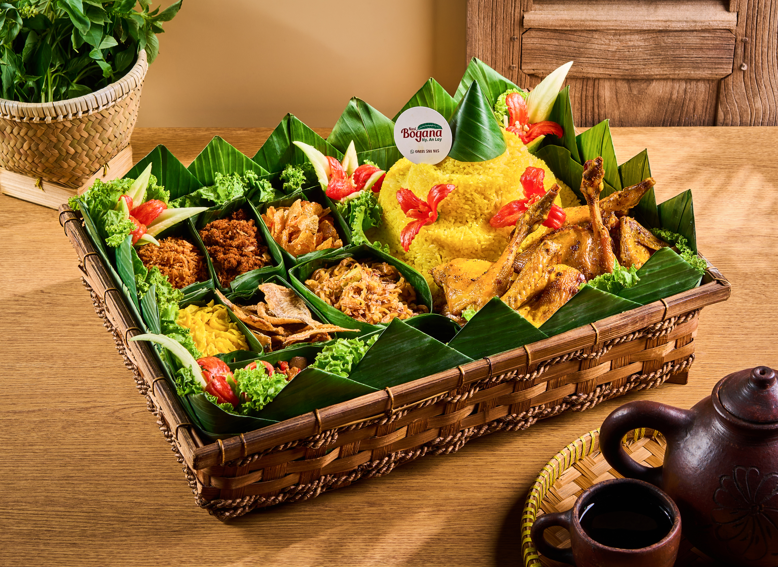 tumpeng keranjang